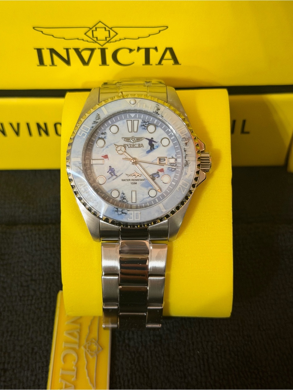 Invicta Pro Diver Visions From Above Men’s Watch, 43mm, Stainless Steel (51052)